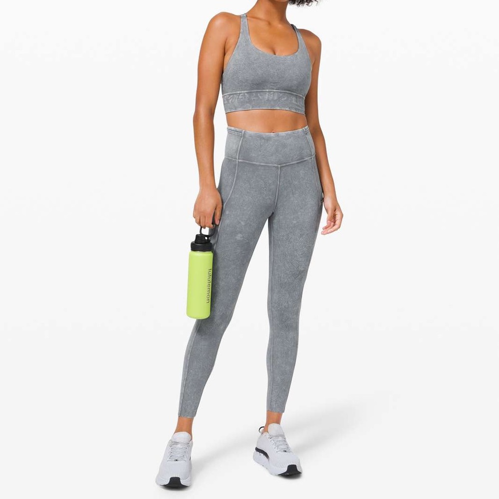 Lululemon Fast And Free in Ice Dye Asphalt - Size 6